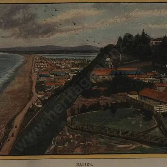 HATHERELL, W. - Napier, N.Z. c.1887