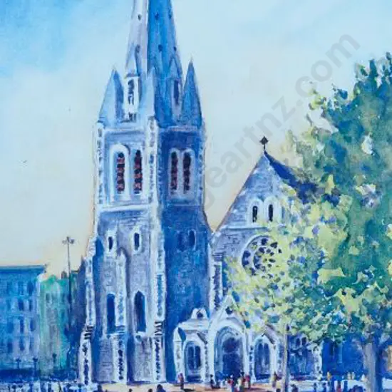 RASMUSSEN, Jan (20th Cent.) - Christchurch Cathedral (Before the Quake)