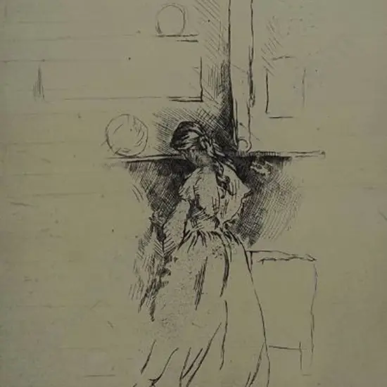 HALL, Edna Clarke (1879-1979) - Young Girl