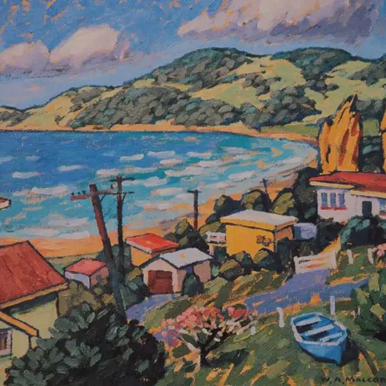 MacCORMICK, W.A. (Bill) (1942-) - Beach Baches, 1997