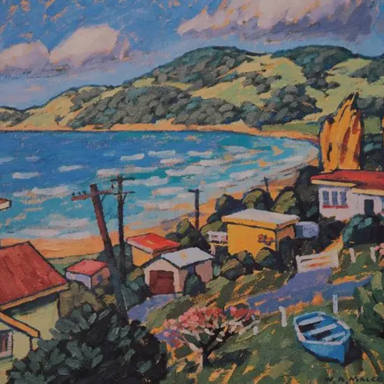 MacCORMICK, W.A. (Bill) (1942-) - Beach Baches