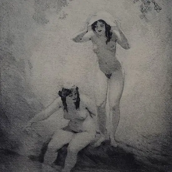 LINDSAY, Norman (1879-1969) - River Nymphs