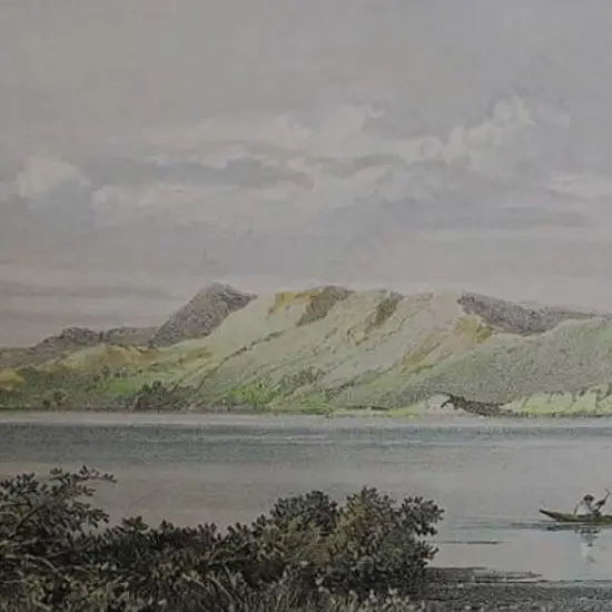BARRAUD, Charles Decimus (1822-1897) - Lake Rotoiti