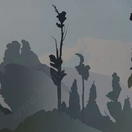 WARR, Malcolm (1939-) - Ruapehu West