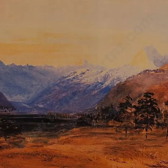 GULLY, John (1819-1888) - Southern Alps