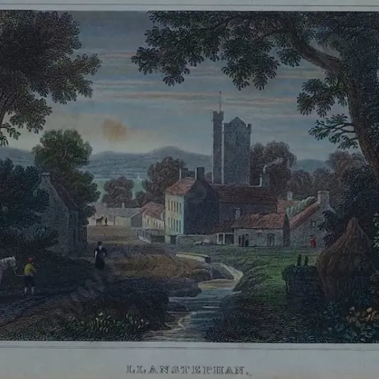 GASTINEAU, Henry (1791-1876) - Country House - Llanstephan