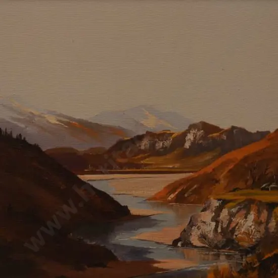 McKENZIE, Charles (1933-) - The Shotover River