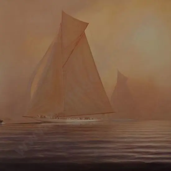 THOMPSON, Timothy (1951-) - 1903, Reliance Beats Shamrock