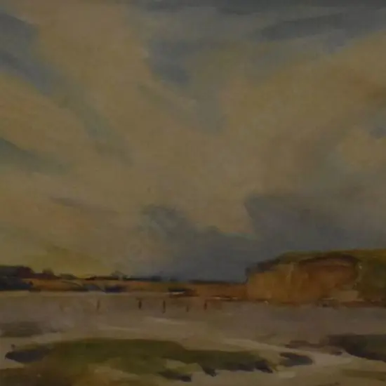 WELCH, Nugent (1881-1970) - Seaside Scene