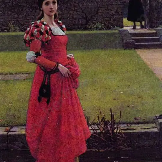 LESLIE, George (1835-1941) - In the Wizard's Garden