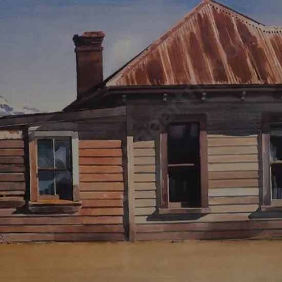 MacCORMICK, W.A. (Bill) (1942-) - The Sunlit Wall, 1986