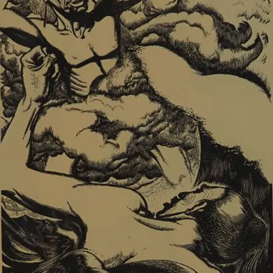 WOODS, George (1898-1963) - Maori Myths & Legends - Illustration