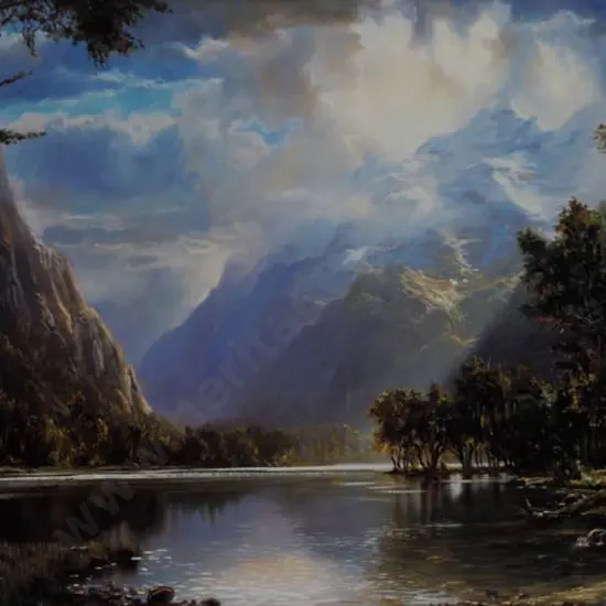 UNKNOWN Artist - Lake Manapouri, Fiordland