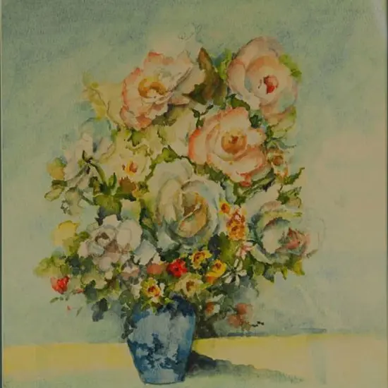 BUIE, Naomi - Still life - Flowers in Vase 1990
