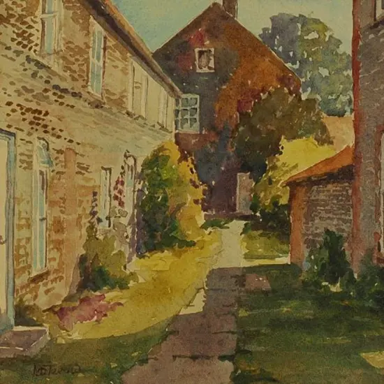 UNKNOWN Artist - English Country Cottages