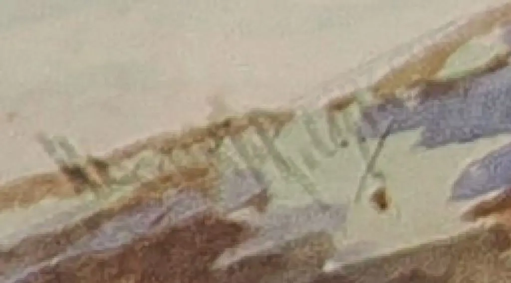 COLE, Herbert R. (1890-1962) - Sea Scape with Cliffs Image 1++