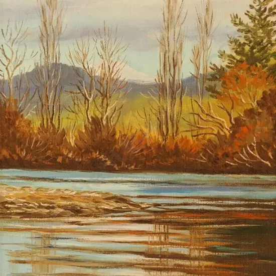 TURNER, Rose - Winter's Day, Tongariro River