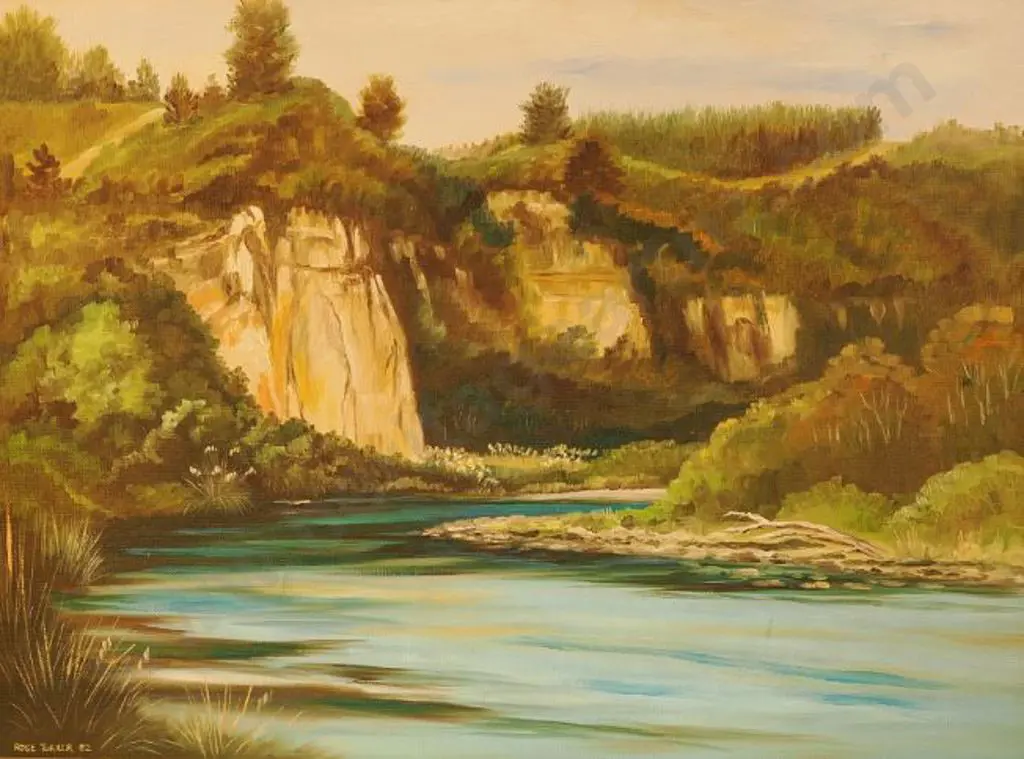 TURNER, Rose - The Cliff Pool, Turangi Image 1++