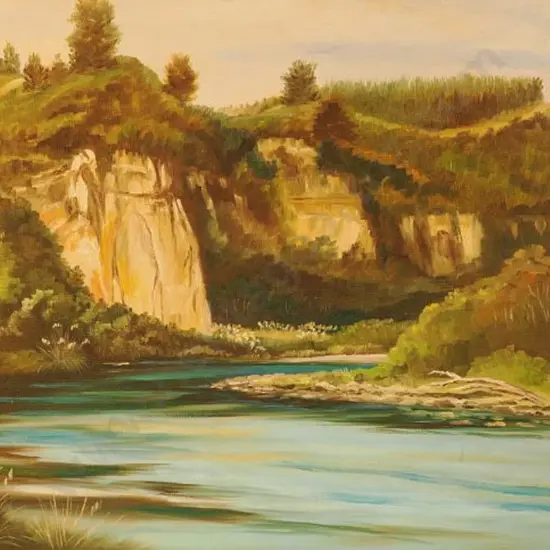 TURNER, Rose - The Cliff Pool, Turangi