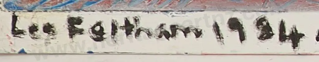 FELTHAM, Lee (-2023) - Guitar Player on Couch, 1984 Image 1++