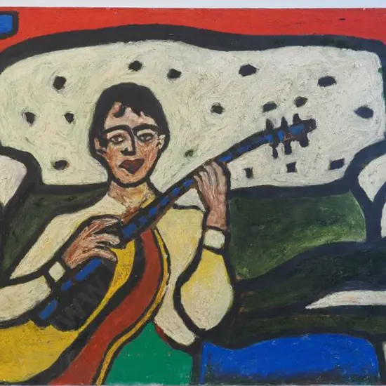 FELTHAM, Lee (-2023) - Guitar Player on Couch, 1984