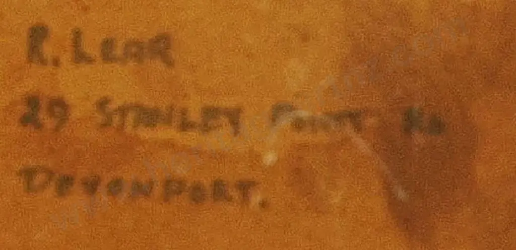 LEAR, R. - Devonport (?) Image 1++