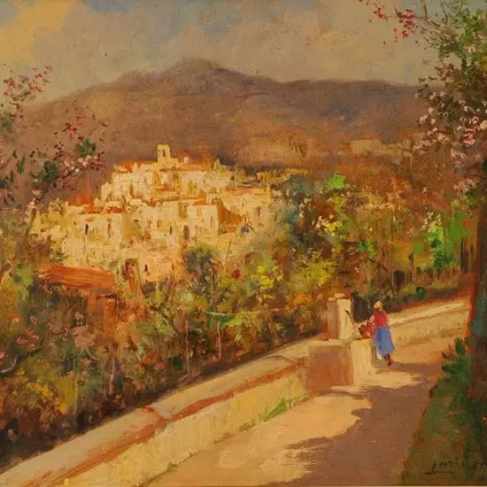 LARICCHIA, Vincenzo (1940-2017) - Road Near Sorrento