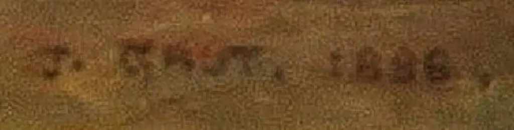 GAUT, Joseph (1860-1934) - Coal Hulks, Wellington Harbour, 1883 Image 1++