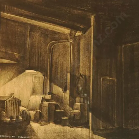 DAWE, George - Hotel Basement, 1947 - Once Upon a Dream