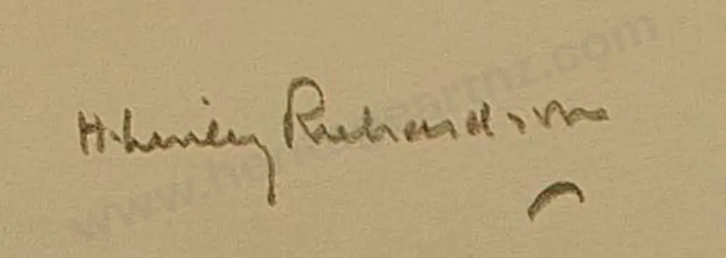 LINLEY-RICHARDSON, Harry (1878-1947) - Portrait of Unknown Man Image 1++