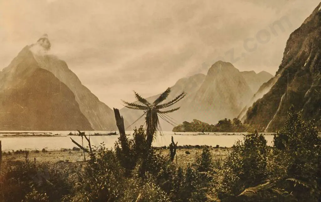 UNKNOWN  - Mitre Peak in Fiordland  Image 1++