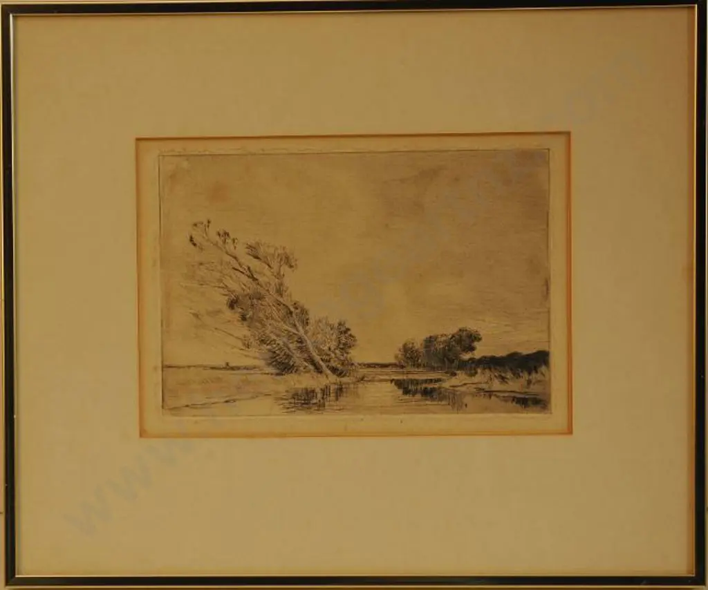 UNKNOWN Artist - Idyllic Country Setting Image 1++