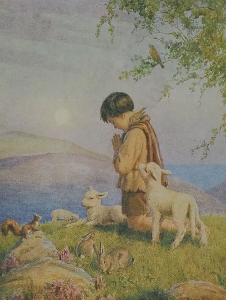 BUTT, Mary - Children's Prayer Image 1++