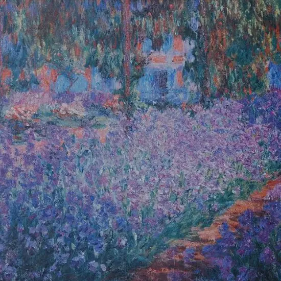 MONET, Claude (1840-1926) - The Artist's Garden at Giverney, 1900