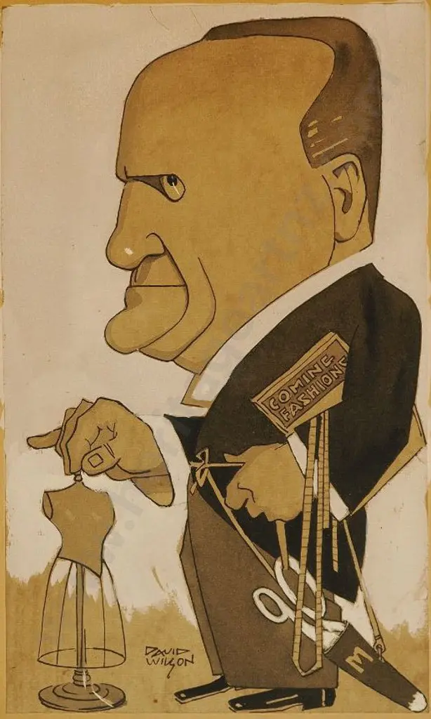 WILSON, David - Caricature of Unknown Male Image 1++
