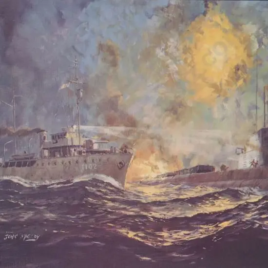 SPEEDY, John (1940-) - HMSNZ Kiwi (500 Ton)