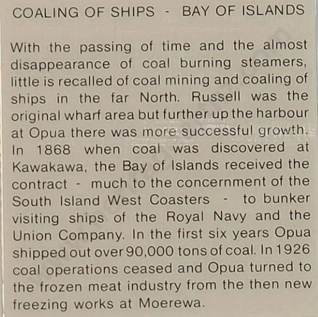 SPEEDY, John (1940-) - Coaling of Ships in Bay of Islands Image 1++