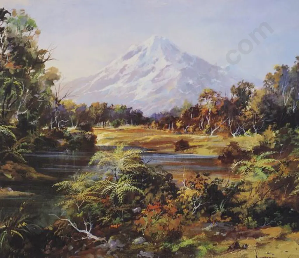 O'GORMAN, Lance (1939-2025) - White Shroud, Mount Egmont Image 1++