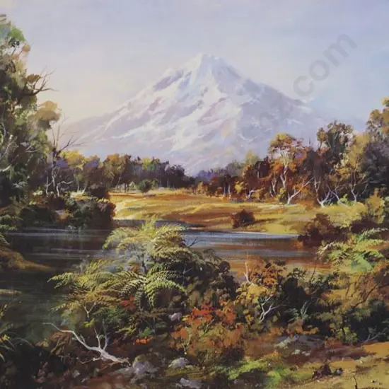 O'GORMAN, Lance (1939-2025) - White Shroud, Mount Egmont