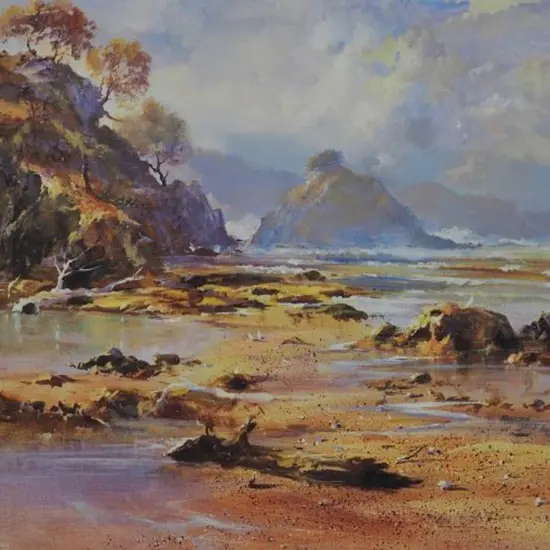O'GORMAN, Lance (1939-2025) - Whangaroa Coastlinre