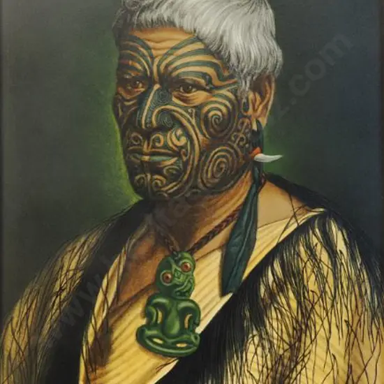 GOLDIE, Charles Frederick (1870-1947) - Haora Tipa Koinaki