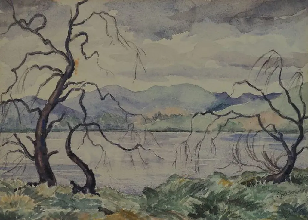 TREADWELL, L. - Willows by Lake Image 1++