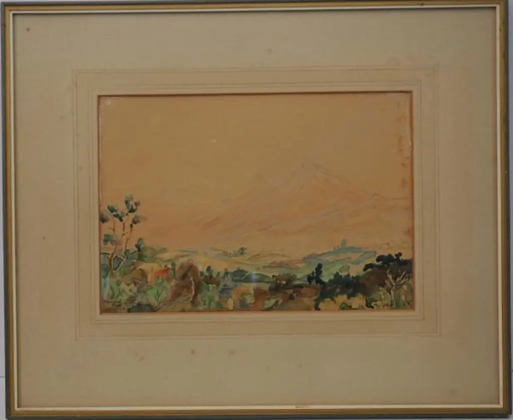 ARIS, Bernard (1887-1977) - Mount Egmont, 1934 Image 1++