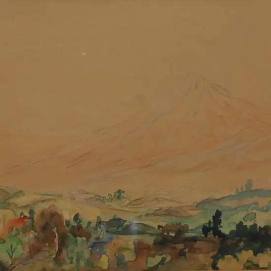 ARIS, Bernard (1887-1977) - Mount Egmont, 1934