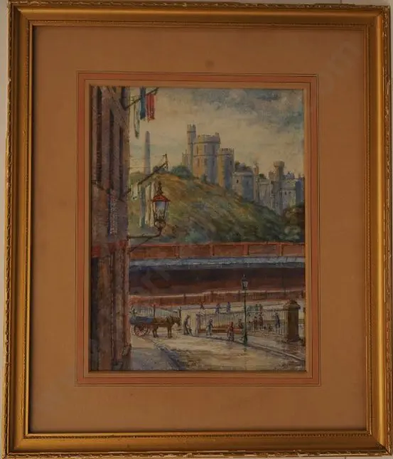 HUTTON, David Edward (1866-1946) - Colton Hill, Edinburgh Image 1++