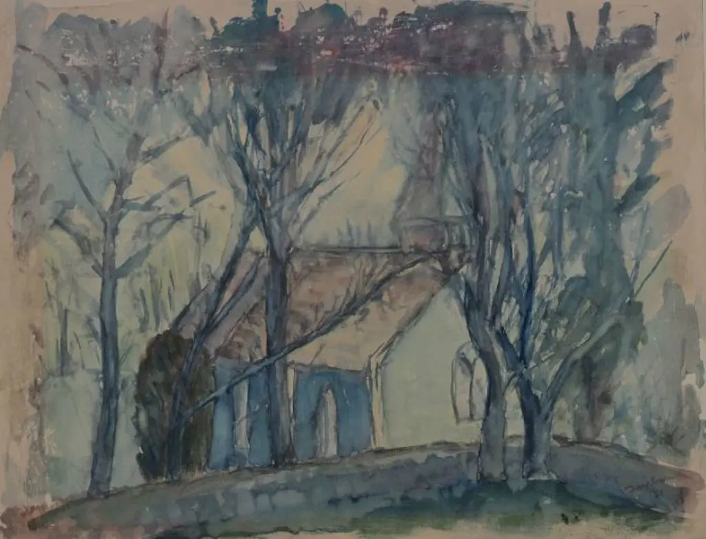 FAIRBURN, Geoffrey E. (1905-1999) - Wooton Rivers Image 1++