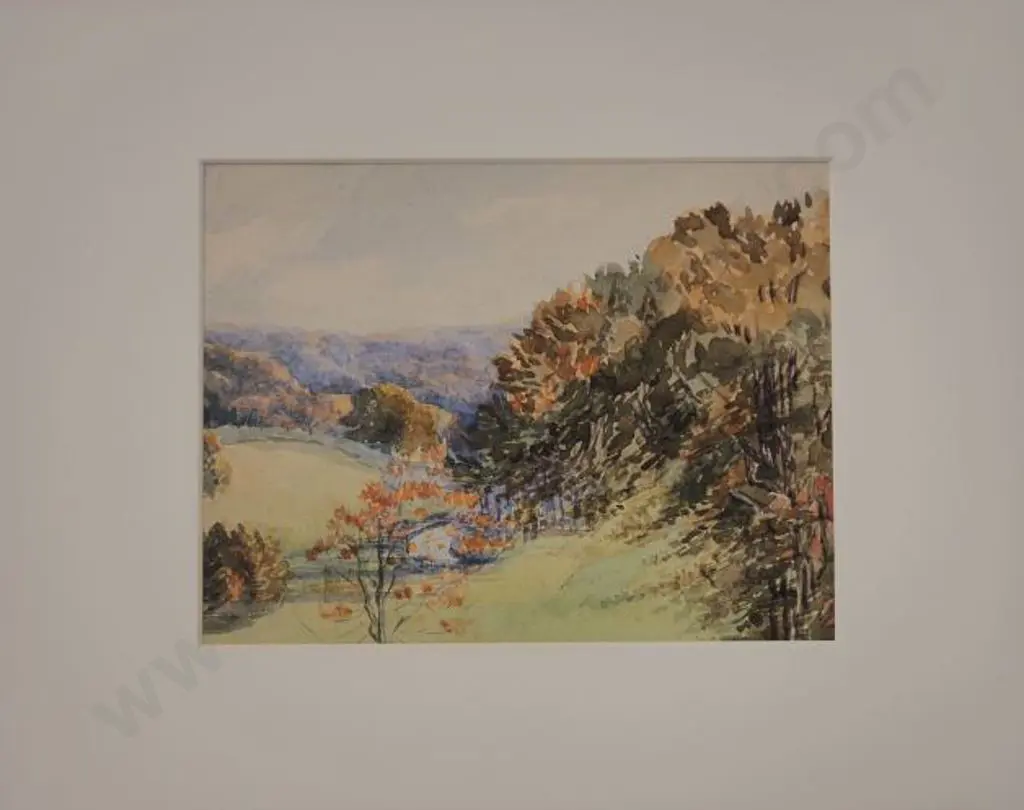 UNKNOWN artist - Landscape with Trees Image 1++