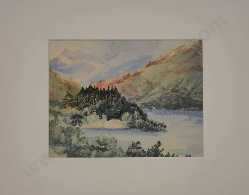 UNKNOWN artist - Alpine Landscape Image 1++