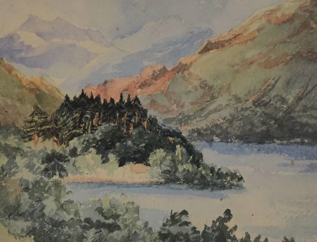 UNKNOWN artist - Alpine Landscape Image 1++