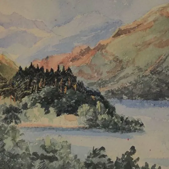 UNKNOWN artist - Alpine Landscape